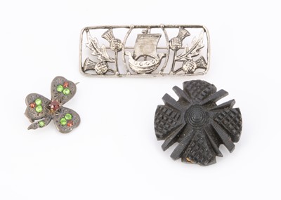 Lot 116 - Three Celtic brooches