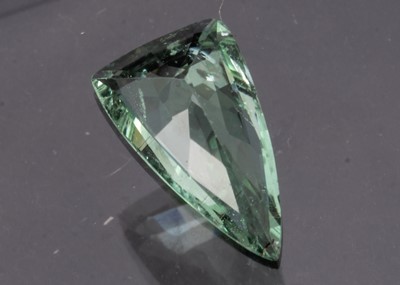 Lot 305 - A certificated fancy cut Paraiba Tourmaline