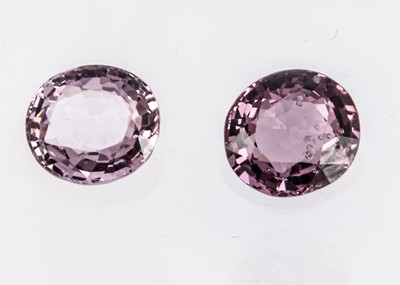 Lot 360 - Two certificated Burmese Spinels