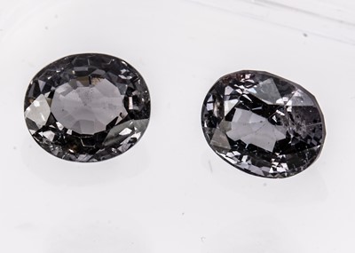 Lot 364 - Two certificated Burmese Spinels