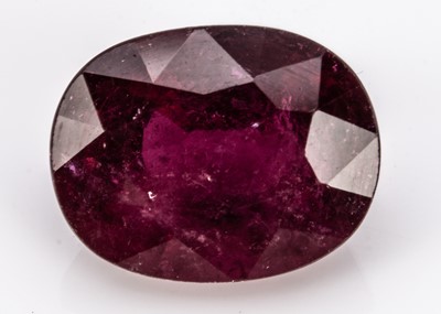 Lot 367 - A certificated Nigerian Rubellite