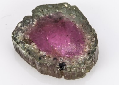 Lot 368 - A certificated Watermelon Tourmaline