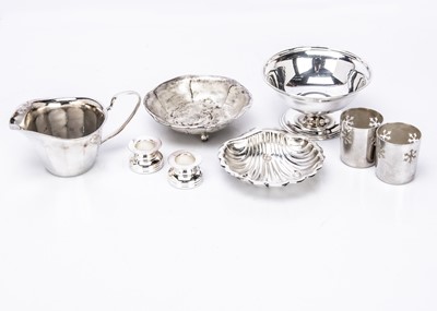 Lot 507 - A collection of silver plate