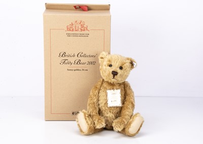 Lot 21 - A Steiff limited edition British Collectors 2002 teddy bear