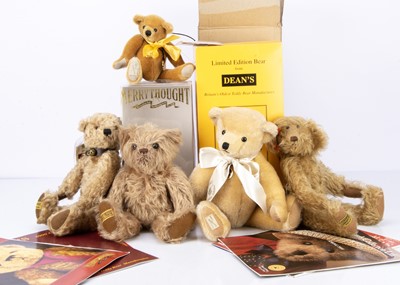 Lot 44 - Eight limited edition British collectors teddy bears
