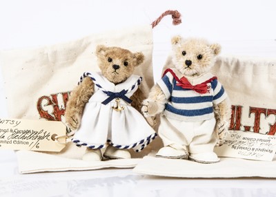 Lot 60 - Two limited edition Shultz Characters teddy bears