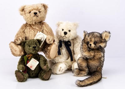 Lot 79 - Four Hermann teddy bears