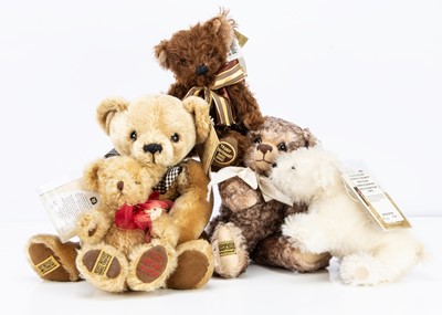 Lot 114 - Five Merrythought teddy bears