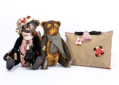 Lot 142 - Two Vanessa Whitehead artist teddy bears