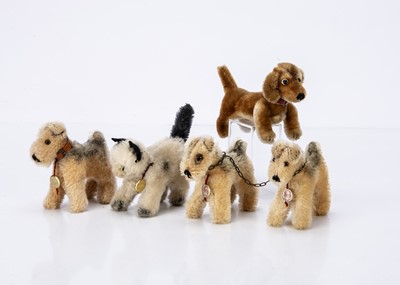 Lot 172 - Four Hermann soft toy animals