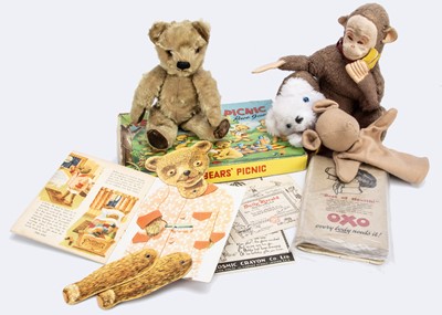 Lot 208 - A Chad Valley Teddy Bears Picnic race game