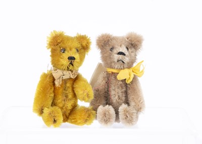 Lot 225 - Two post-war Schuco miniature teddy bears