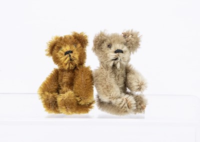 Lot 230 - Two post-war Schuco miniature teddy bears