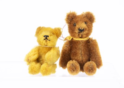 Lot 231 - Two post-war Schuco miniature teddy bears