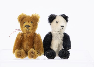 Lot 233 - Two post-war Schuco miniature teddy bears