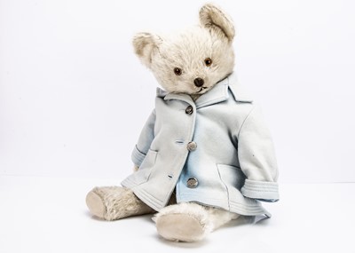 Lot 249 - A 1930s white mohair Knickerbocker teddy bear