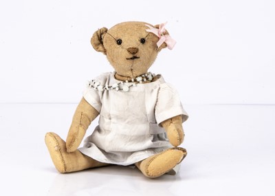 Lot 262 - An American style teddy bear, circa 1910