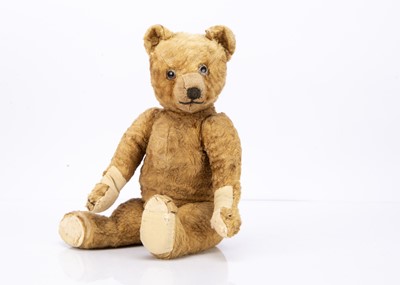 Lot 318 - A 1930s Chiltern artificial silk plush teddy bear