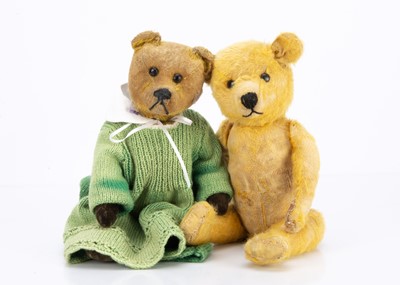 Lot 321 - A 1920's Schuco Yes/No teddy bear