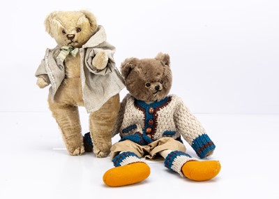 Lot 354 - An unusual 1930s teddy bear