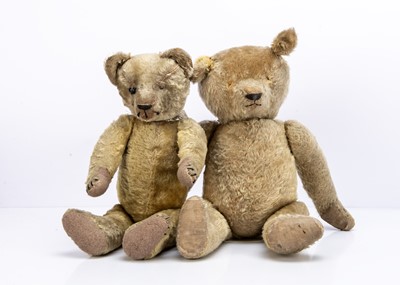 Lot 373 - Two 1920 -30s German teddy bears