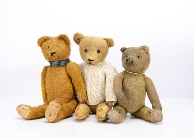 Lot 378 - Three German teddy bears