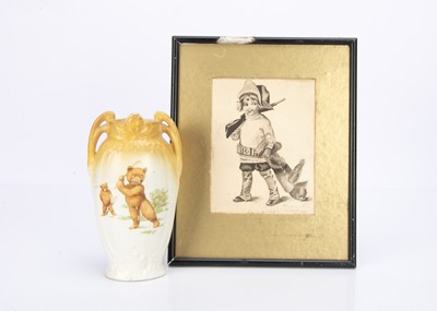 Lot 398 - Two items of teddy bear memorabilia