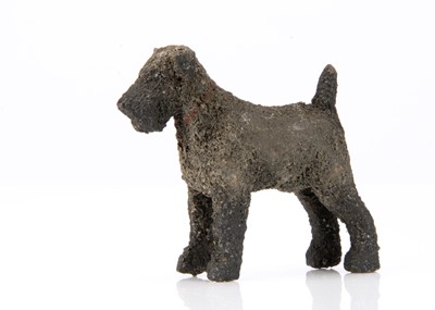 Lot 453 - A Forest Toy of Brockenhurst wire haired Terrier dog