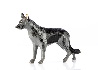 Lot 467 - A Forest Toy of Brockenhurst grey and black dog