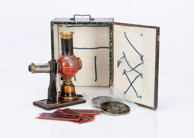 Lot 500 - An Ernst Plank toy Lanterna Magica