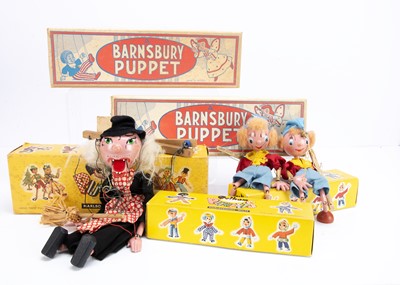 Lot 554 - Two Pelham Puppet Jumpette Noddys