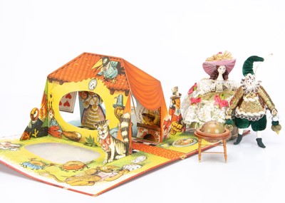 Lot 558 - A Bancroft & Co Czechoslovakian Alice in Wonderland pop-up book