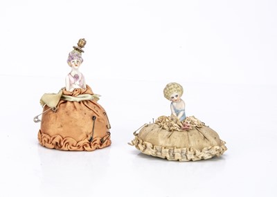 Lot 577 - Two pincushion or half-dolls