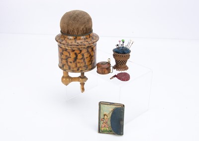 Lot 596 - 19th century sewing items