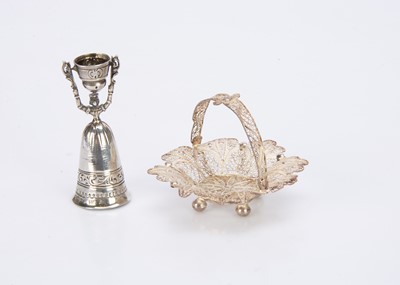 Lot 661 - A miniature silver Wager Cup by Berthold Muller