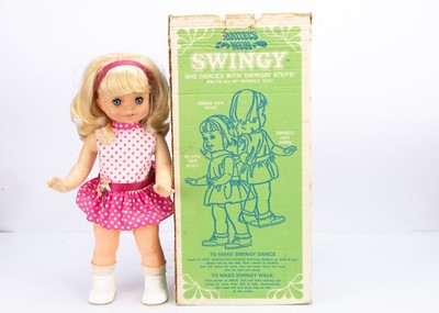 Lot 768 - A Mattel Swingy vinyl battery-operated dancing doll