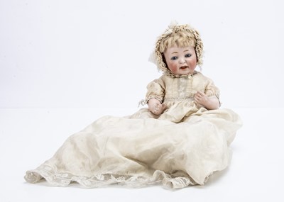 Lot 795 - A Kestner 211 character baby