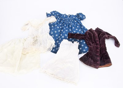 Lot 889 - Three pieces of doll’s clothing