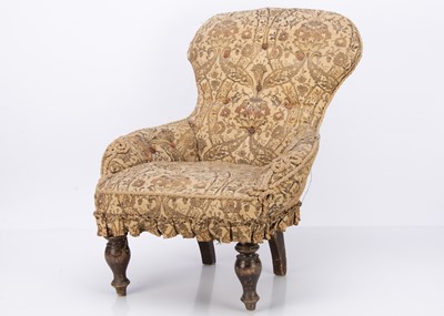 Lot 911 - A late 19th century child’s armchair