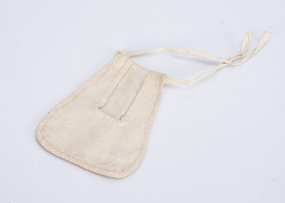 Lot 931 - A rare 18th or early 19th century single doll’s pocket