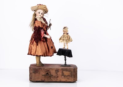 Lot 948 - A Roullet & Decamps girl automaton with dancing doll