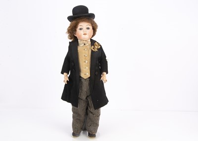 Lot 957 - A Max Handwerck  283 groom dolls