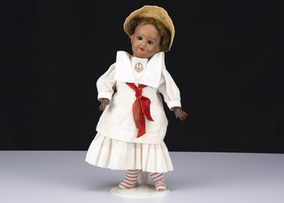 Lot 979 - An Armand Marseille black 390 child doll