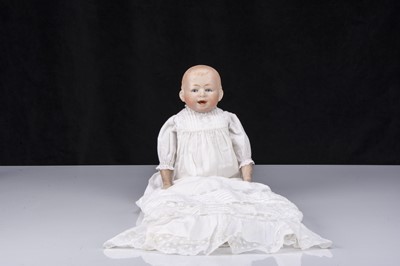 Lot 981 - A Gebruder Knoch 216 character shoulder-head baby