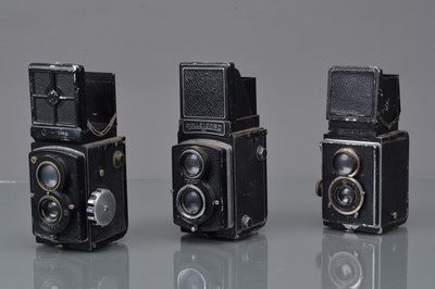 Lot 34 - Three TLR Cameras