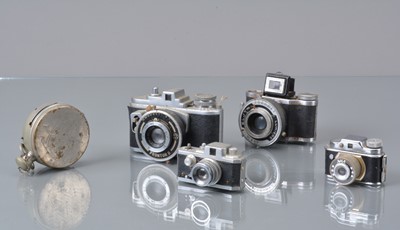 Lot 66 - A Group of Miniature Cameras