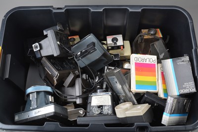 Lot 67 - A Box of Polaroid Cameras