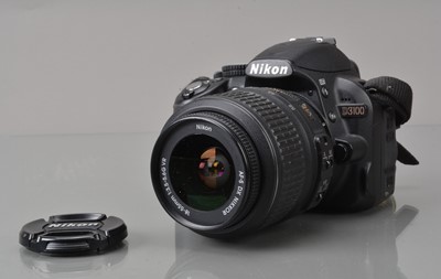Lot 92 - A Nikon D3100 DSLR Camera