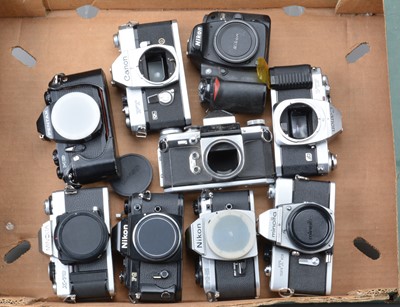 Lot 111 - A Group of SLR Camera Bodies