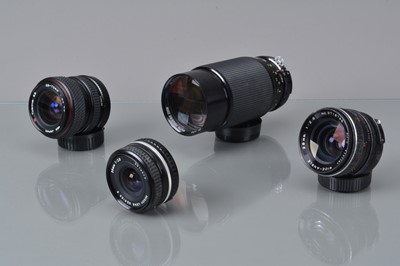 Lot 123 - Nikon and Nikon Mount Lenses